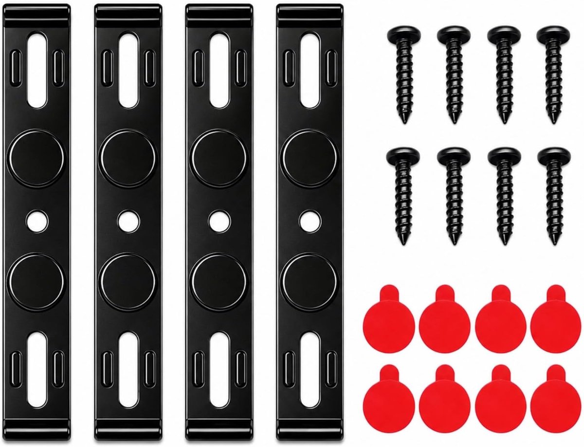 Kentekenhouder Onzichtbaar Frameloos, Ultradunne Weerbestendige Nummerplaathouder voor Alle Auto’s, Veilige Bevestiging, Eenvoudige Installatie