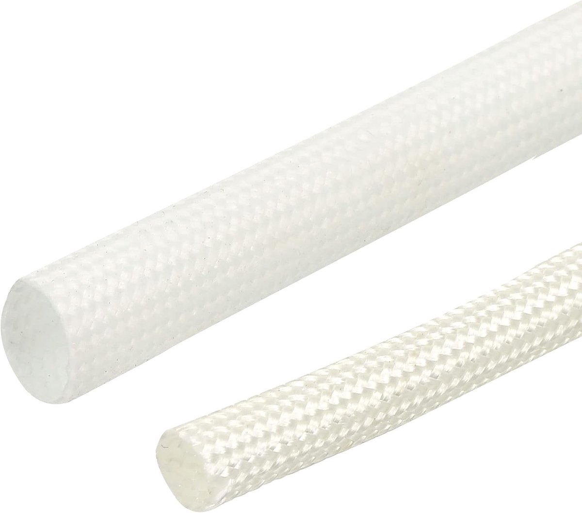Glasvezel siliconen isolatie vertraging rubberen mantel 4 m lengte 0,3 cm diameter voor bedrading beschermkabel