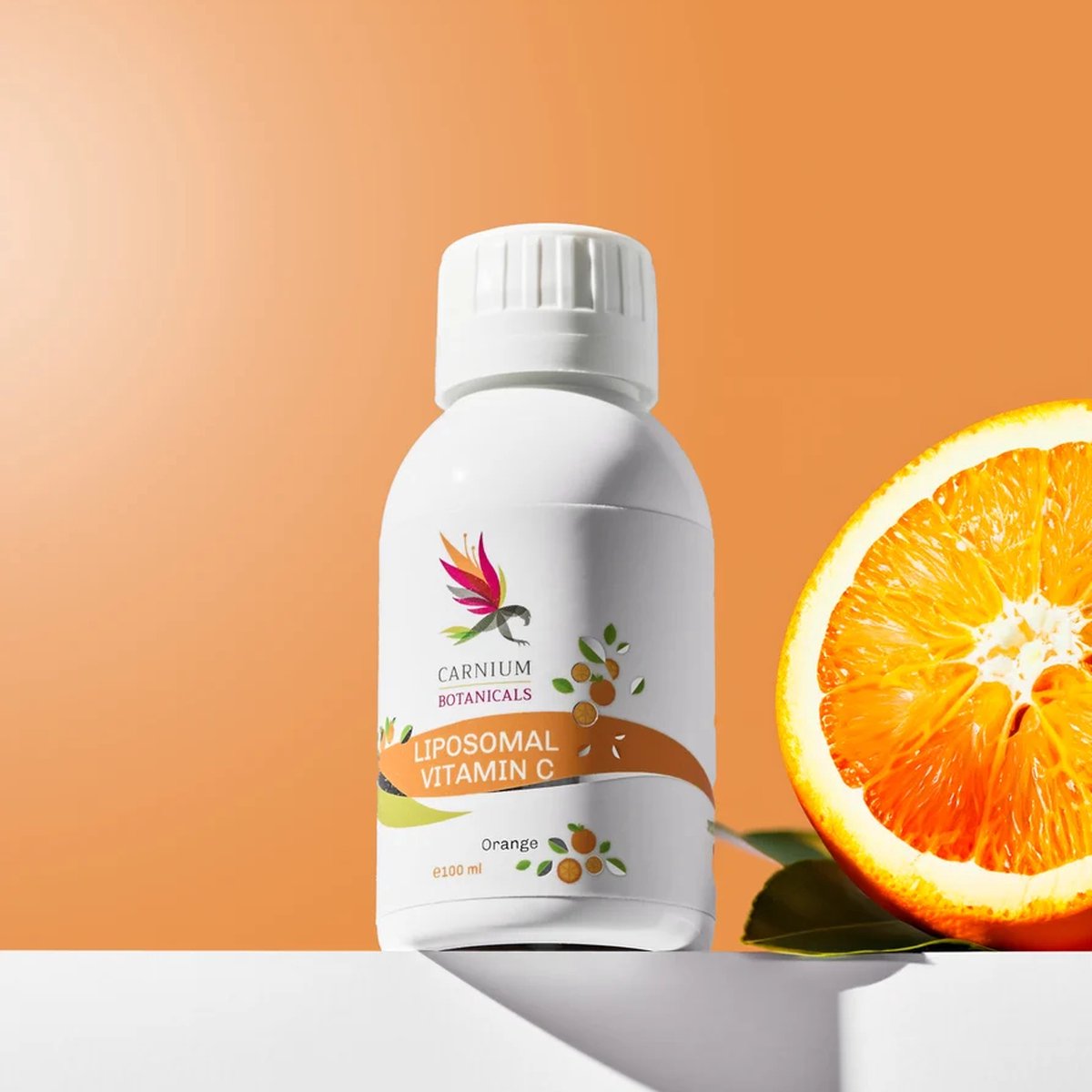 Carnium Botanicals Liposomaal Vitamine C – Voedingssupplement – 500mg per Dosis – Vegan – Vloeibaar 100ml