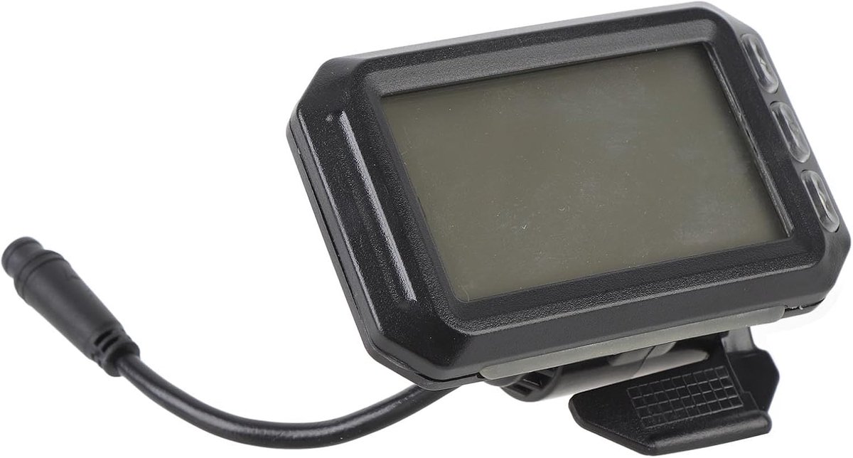 Scooter Display Meter, 3 Knoppen 6 Pin Mannelijke Connectorregeling LCD Paneel Speed ​​Display Dashboard voor Vervanging