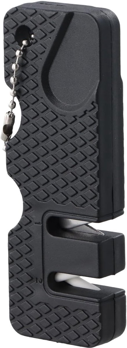 Slijper Set, Draagbare Outdoor Slijper, Afmetingen: 9x3x1.3 Cm, Zwart