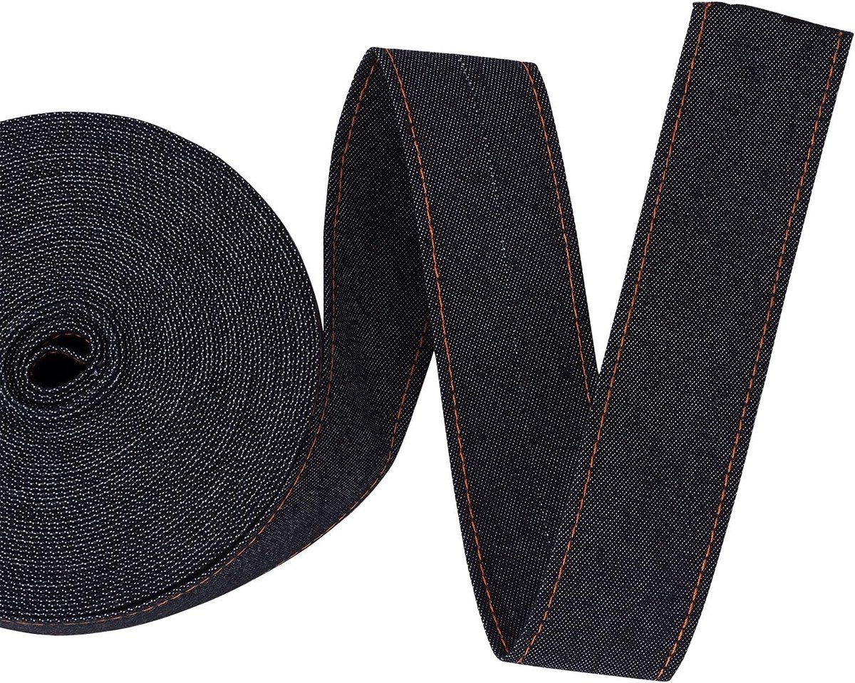 Linten Denim Lint Stof 1.57 Inch Brede Denim Strips voor Ambachten Hoofdband Kleding Jeans Bogen en Naaien Decoraties