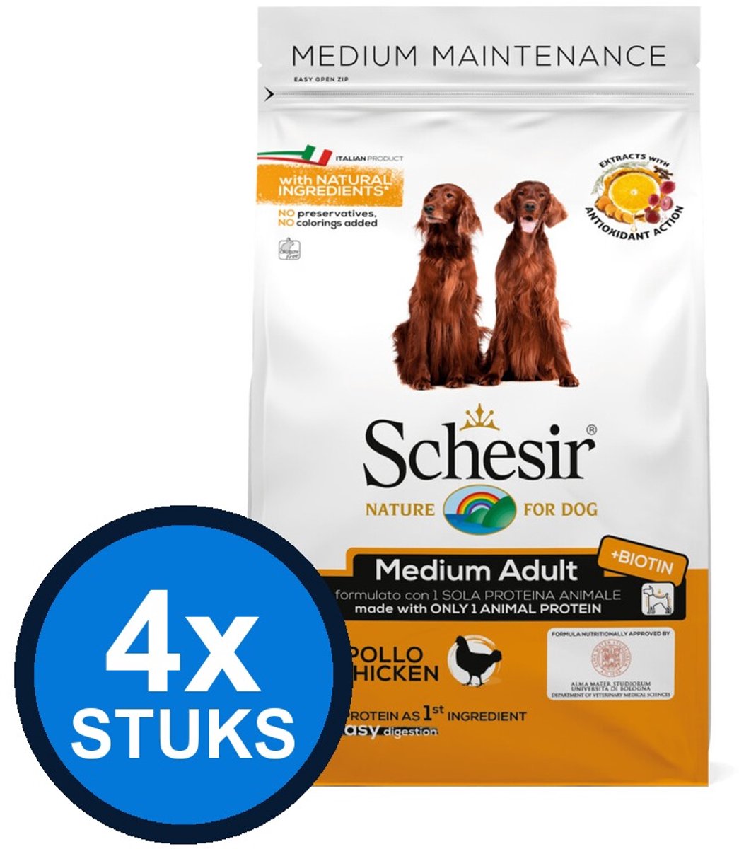 Schesir Schesir hond dry maintenance small kip 2kg