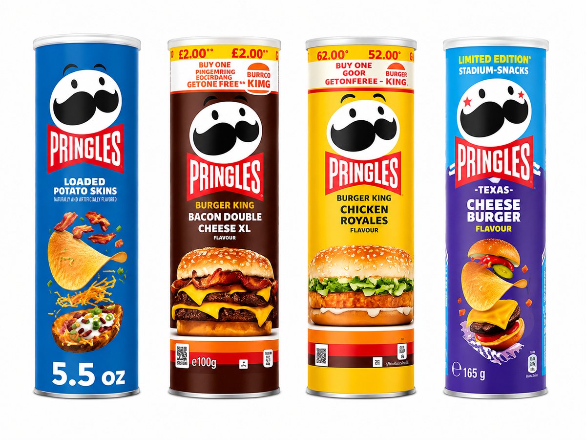 Pringles Ultimate Loaded & Burger Mix