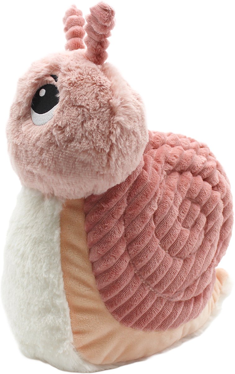 Les Ptipotos Speedou The Snail Knuffel - Pink