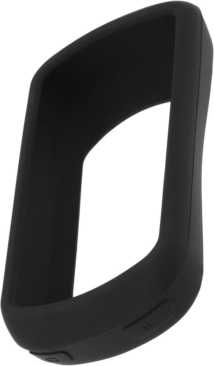 1 stuk fiets siliconen gel skin case cover screen protector compatibel met Garmin Edge Explore Navigation GPS Computer (zwart)