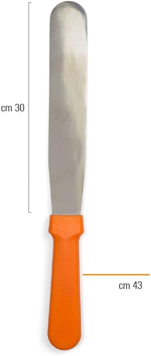 0271011 Spatel, plat, 33 cm, lemmet 20 cm — afbeelding 2