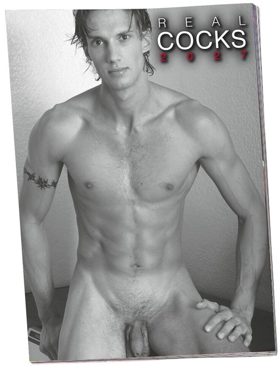 Pin-up Kalender Real Cocks 2026 - Mannen - Expliciet Naakt
