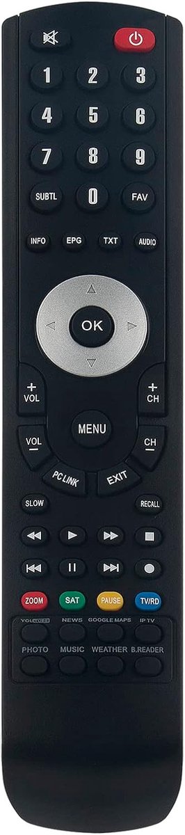 Afstandsbediening Vervanging geschikt voor REDLINE Tiger Technocom Istar IPTV Afstandsbediening