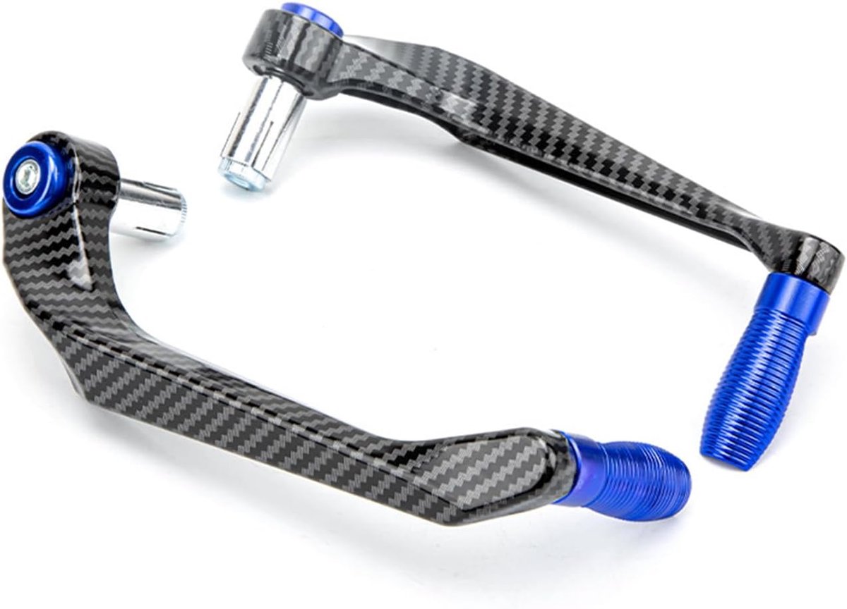 Manubrio per moto Protezione freno universale per moto 7/8 pollici in lega di alluminio(blu)
