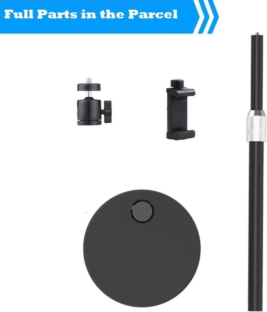 Mount Webcam,Webcamhouder voor tafel compatibel met Logitech Webcam Brio C920 C922 C930 C925 C615 Streamcam, compatible with iPhone and Samsung Mobiele telefoon — afbeelding 3