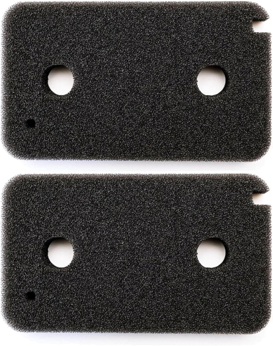 2 x sponsfilter 9499230 geschikt voor Miele Edition 111 T8860WP T8861WP T8873WP T8164WP droger warmtepompdroger, schuimfilter spons, vervangingsfilter