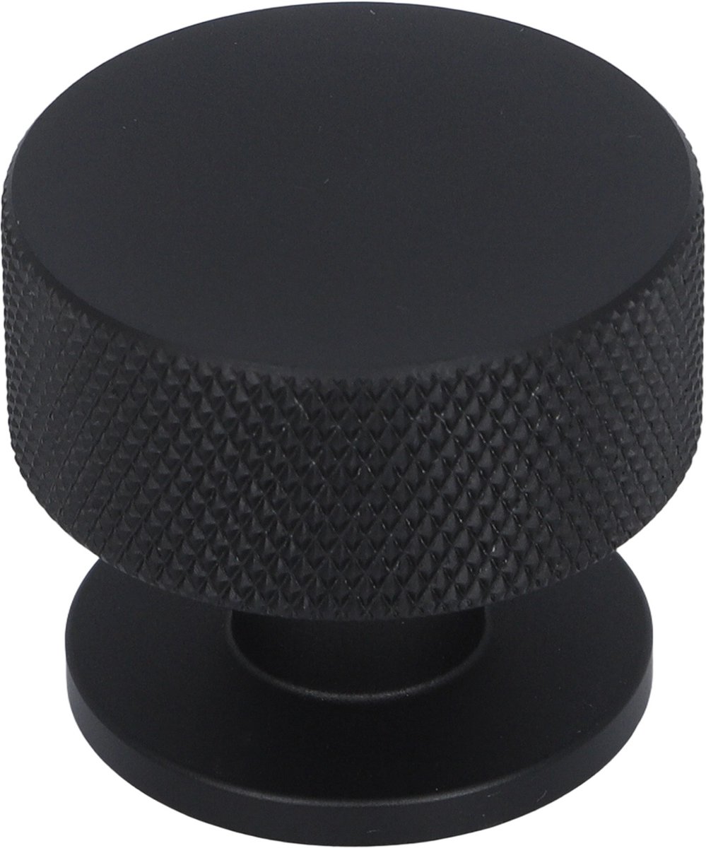 Meubelknop Dante mat zwart 32mm