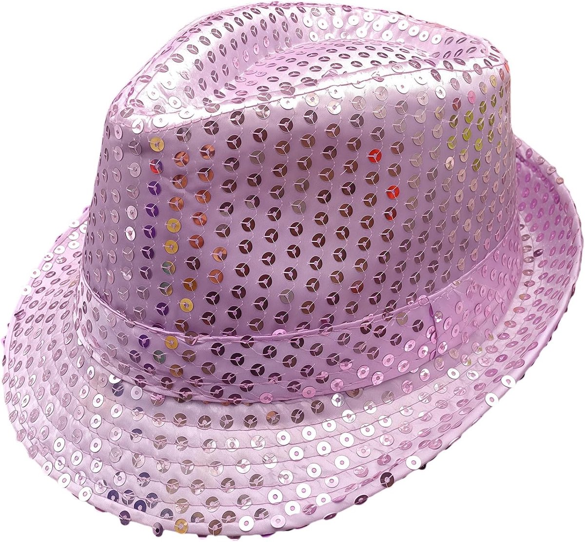 Glitterhoed voor kinderen, paillettenhoed, zwart, goud, rood, zilver, disco, jazz, hip, pop, partyhoed voor kostuum, kinderen, carnaval, Halloween, themafeest, hoofddeksel