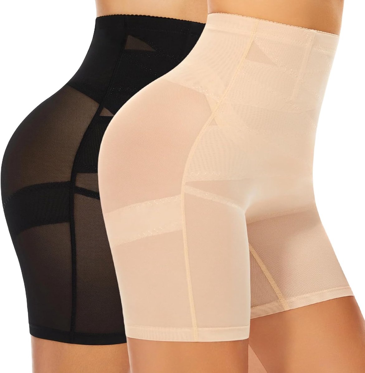 Corrigerende onderbroek voor dames, hoge taille, buikweg-broek, korsetbroek, panty met pijpen, midderbroek, shorts, body shaper, buikweg, ondergoed, broek onder jurk, korte