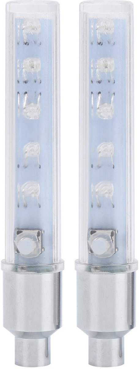 SnelShoppen - Fietswiel Ventieldoplicht LED-flitser Ventieldopje Fietswiellicht met 7 Modi voor Fiets Mountainbike, Waterdicht, Multifunctioneel, Veil