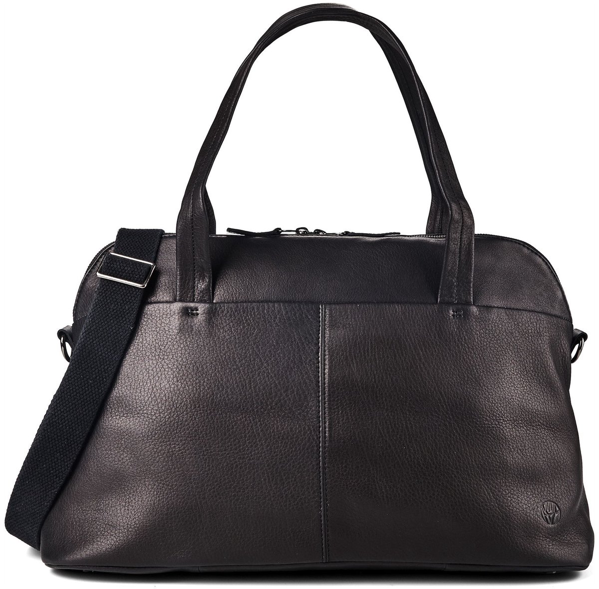 Harold's Scraper Weekender reistas Leder 51 cm - schwarz