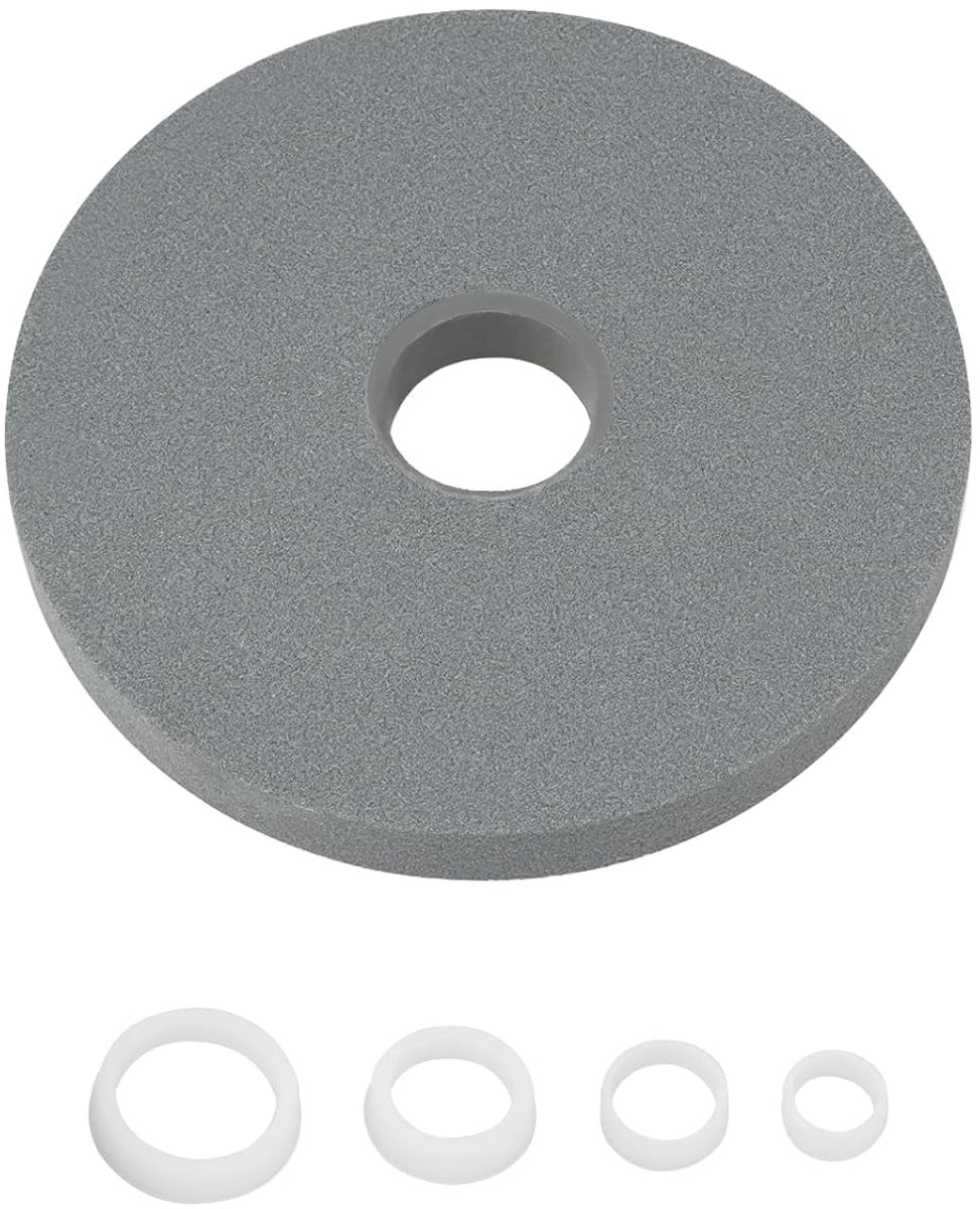 SnelShoppen - Aluminium Oxide Slijpschijf 150x16mm 60 Korrel met Reductiering voor Metaal Slijpen en Gereedschap Slijpen (31.8mm Boorgat)