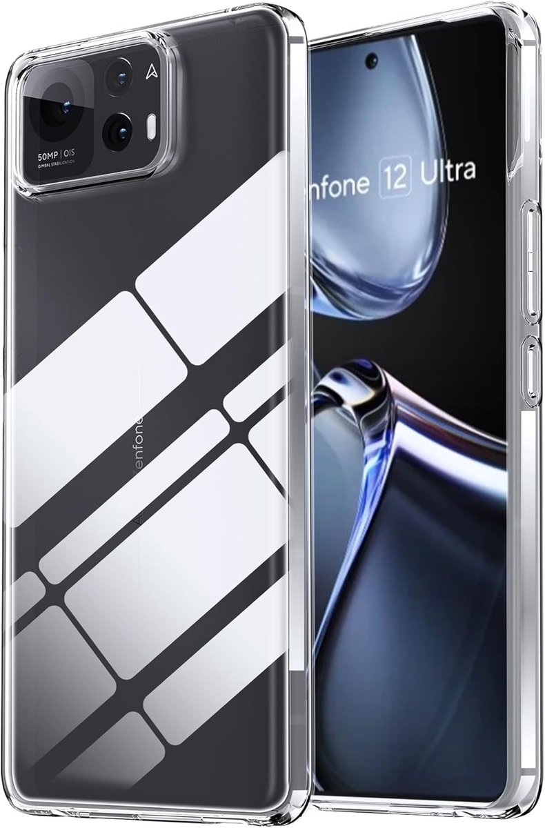 Beschermhoes Zenfone 12 Ultra - TPU Silicone Zacht Transparant - Volledige Bescherming - Schokbestendig - ShopVlot