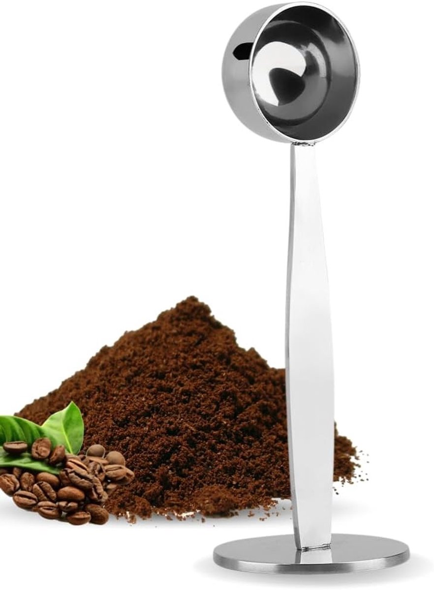Koffielepel en Theelepel van RVS, Meetlepel voor Koffie en Thee, Duurzaam en Roestvrij