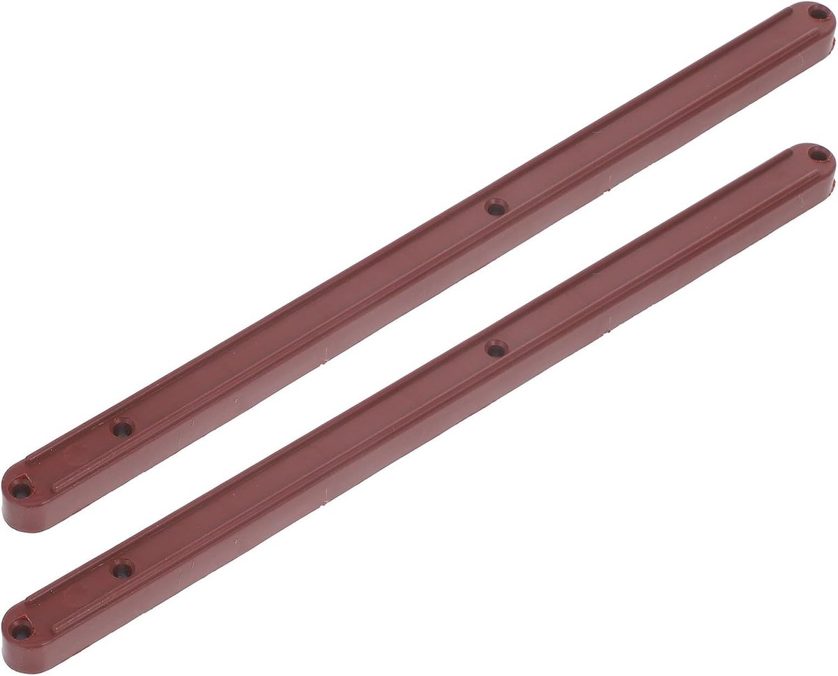 HOMSFOU Pack of 2 Drawer Rails, Drawer Rails, Plastic Sliders for Drawers, Plastic Guide Rails - ShopVlot