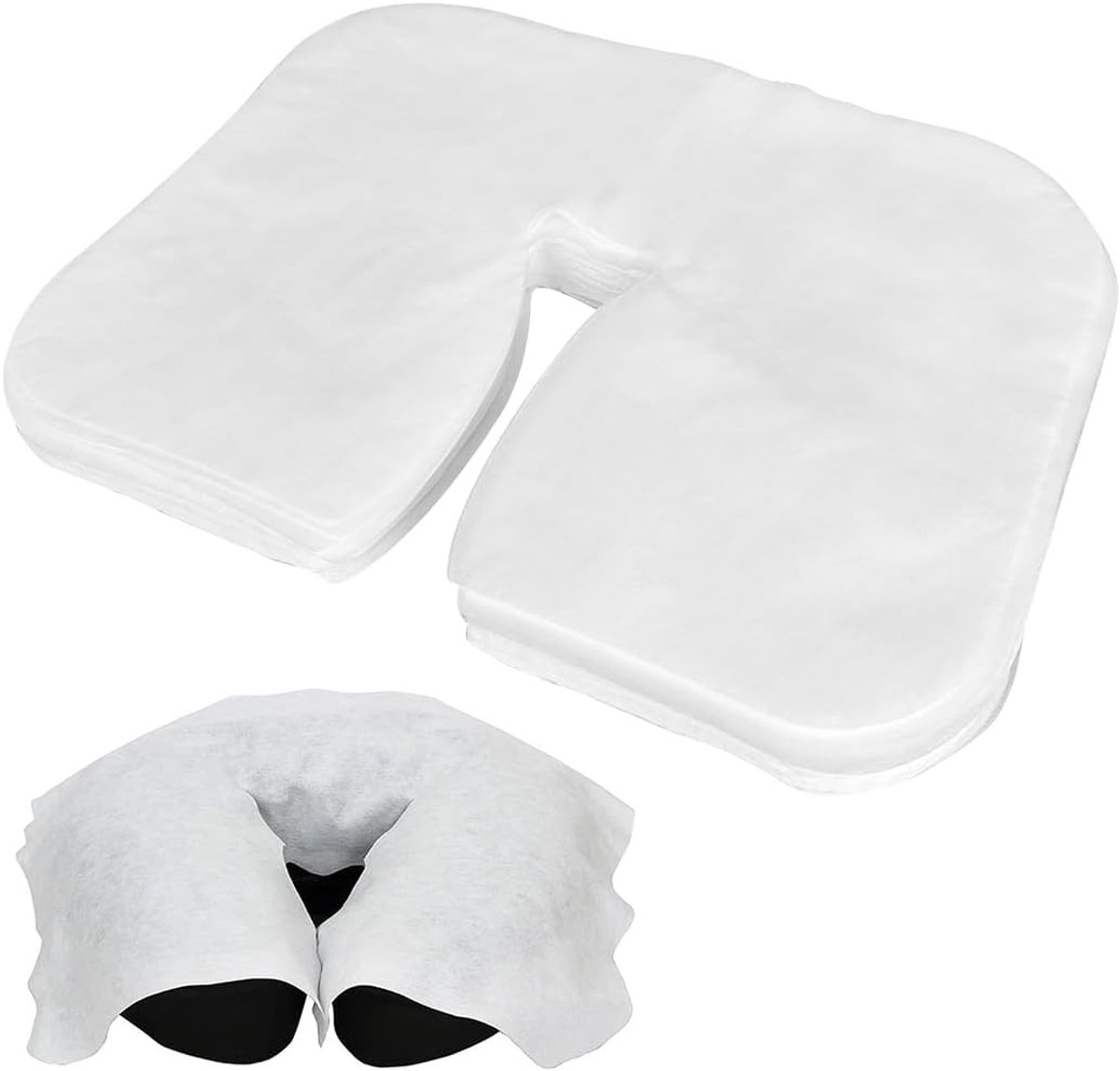Gezichtshanddoeken 200 stuks - 36 x 27 cm - Zacht fleece - Ideaal voor massage - ShopVlot