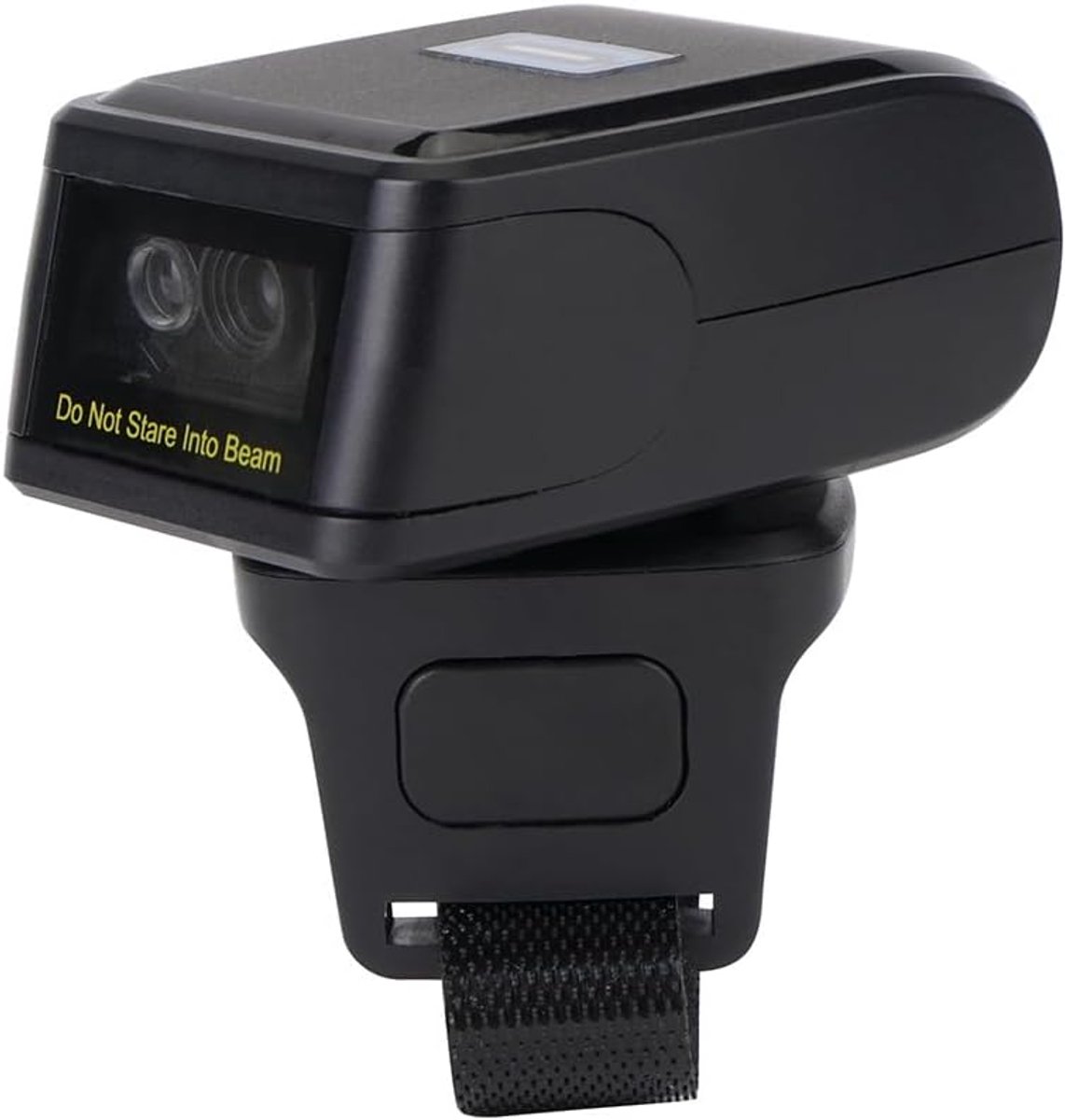 SnelShoppen - Draadloze 2D Barcode Scanner Handheld Ring Lezer - Portable Finger Scanner voor Supermarkt, Bibliotheek en Express Diensten