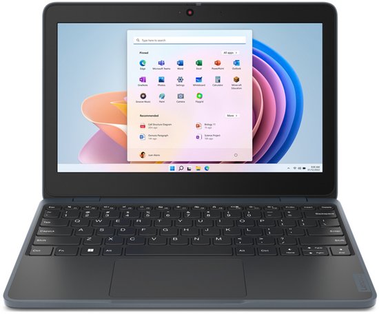 Lenovo Yoga 100W Gen 3 - Intel N100 - 4 GB - 128 GB SSD - 11.6 inch - Windows 11 - QWERTY