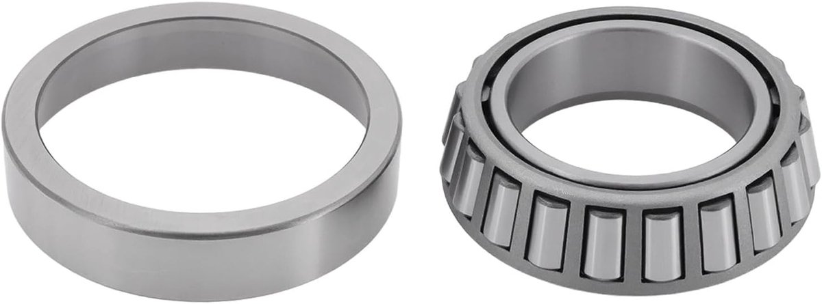 SnelShoppen - Tapered Roller Bearing & Race Set LM603049/LM603012, Precisie Lager, 45.3mm x 77.8mm x 21.5mm, Voor Auto & Industrie