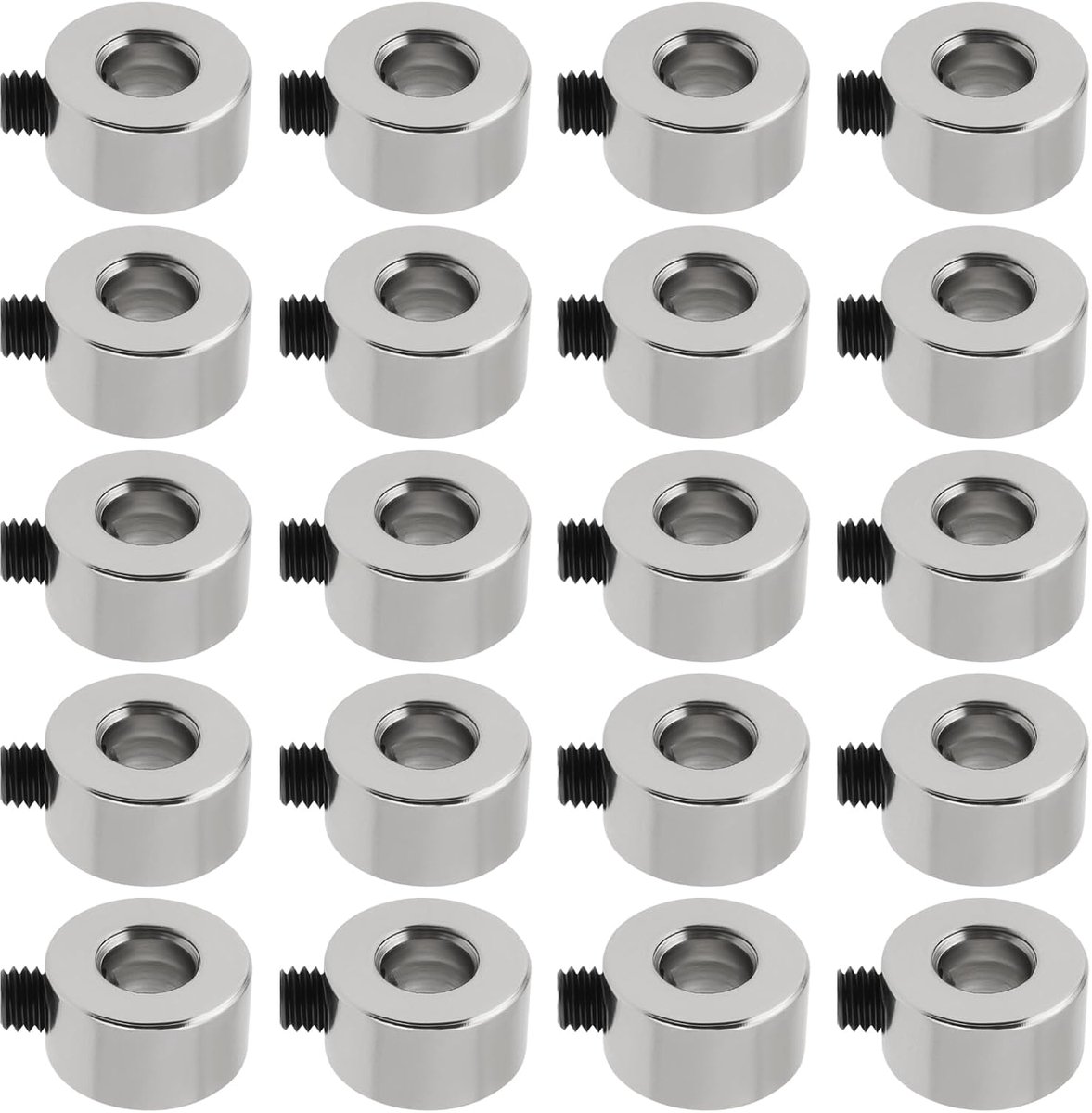 Set van 20 Metalen Klemkragen voor Automatisering