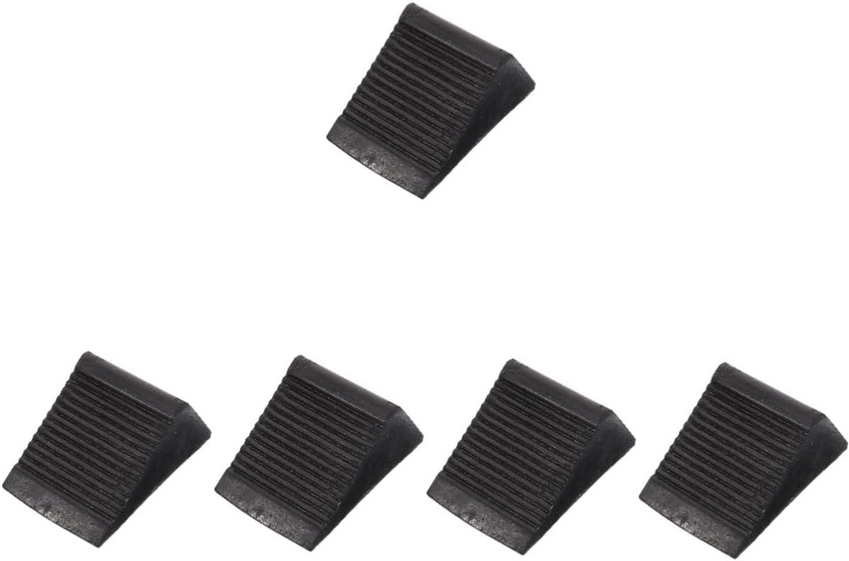 SnelShoppen - 4 Stuks Slope Pad Wielen Caster Wielen Punctie Kit Wielen Blokken Stoppers Trolley Wielen Stoppers As Stoppers As Steunen Trailers Motor