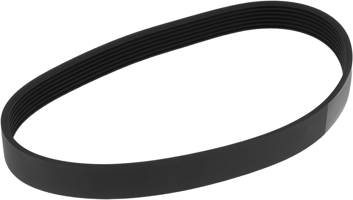 SnelShoppen - Molenriem 7PJE490 voor Grasmaaiers, Vervangingsriem voor MEB1637E Powerbase, 37cm Rotary Grasmaaiers, Duurzaam en Efficiënt