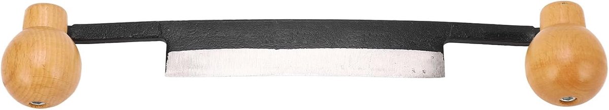 SnelShoppen - Houtbewerkingsschraper met Wolfraam Stalen Mes, Handmatige Schraper voor Houtbewerking, Dubbele Antislip Houten Handgreep, Ideaal voor T