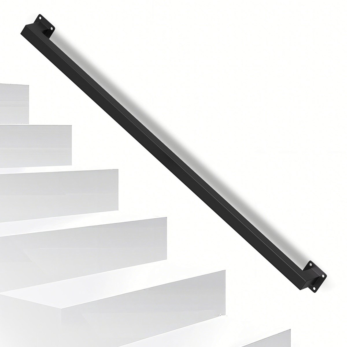 Trapleuning voor binnen en buiten Buitensteun voor balustrade Voor veiligheid Wandbevestiging 100 cm
