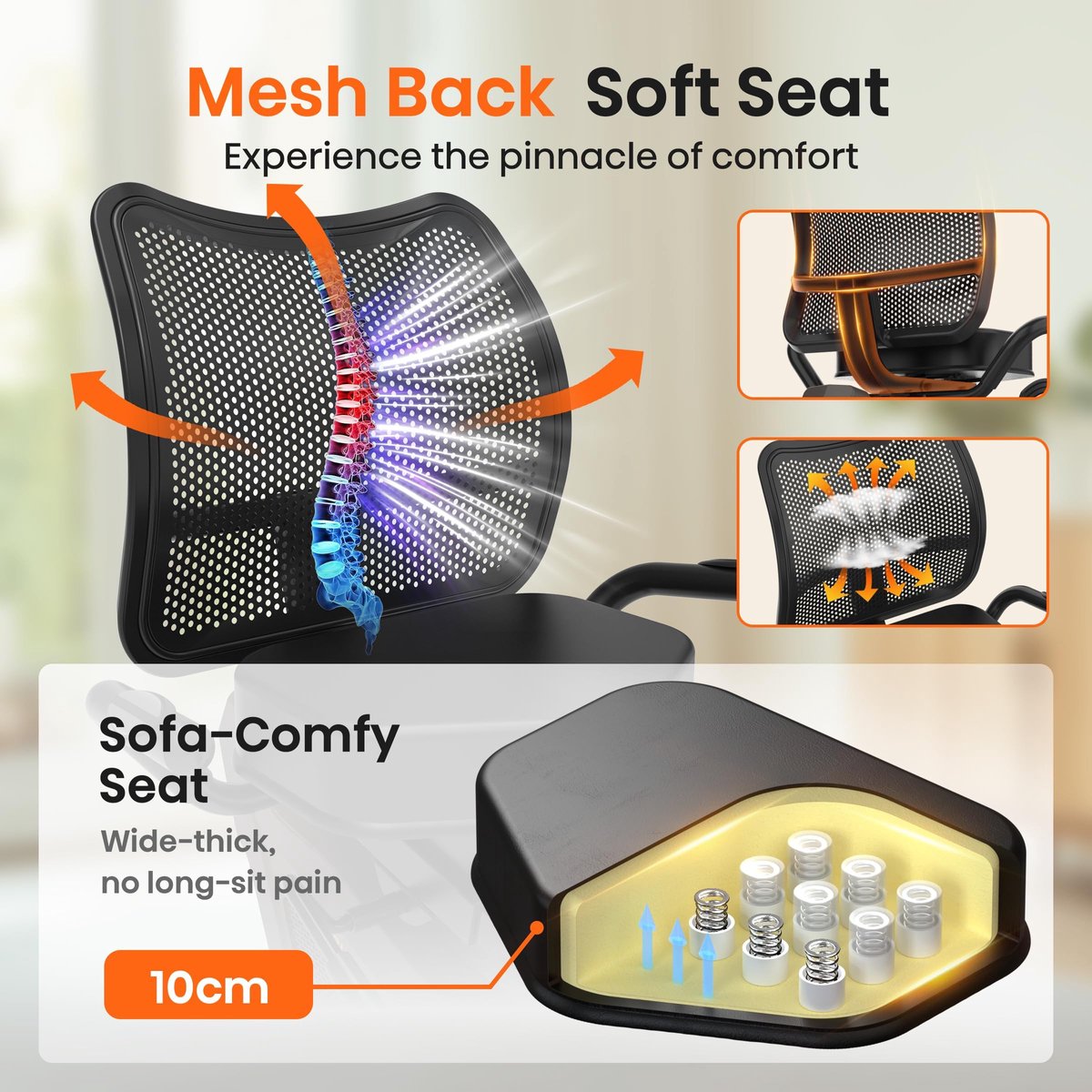 SnelShoppen - Niceday Ligfiets Hometrainer voor Senioren - Magnetische Weerstand met 16 Niveaus - Fluisterstil met LCD-Display en Hartslagmeter - Idea