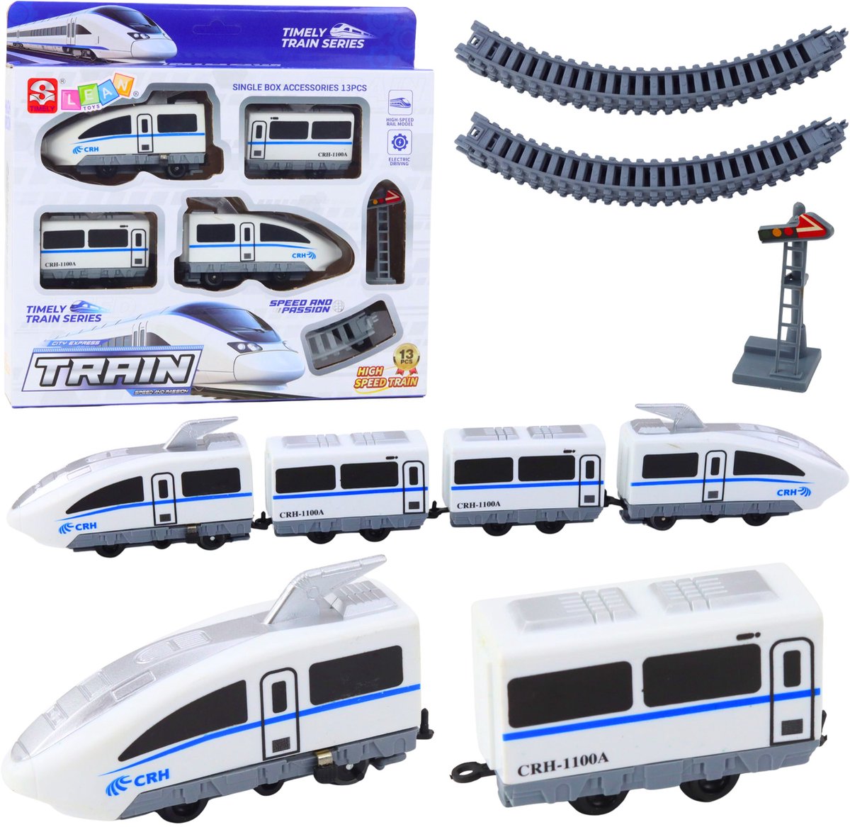 City Express elektrische sneltrein 13 sporen