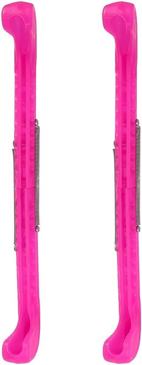 Schaatsbeschermers - Skate guards - Schaatsen Beschermen - Universele Pasvorm - 31 cm - Pruim Rood