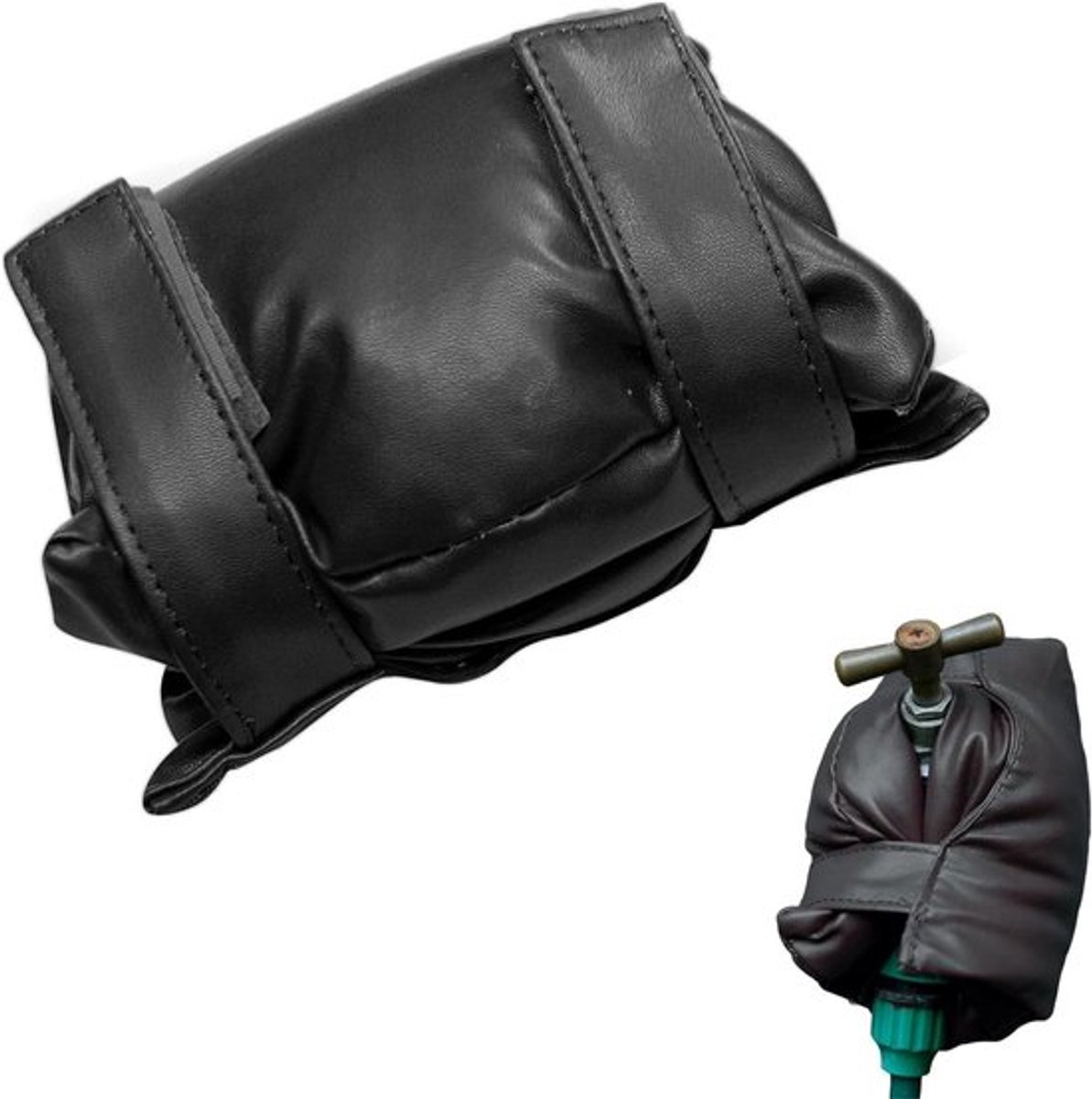 Winterbescherming voor Buitenkranen, Waterdichte Thermische Isolatie, Dikke Beschermhoes voor Vorstbeveiliging, Tuinaccessoires en Kranaansluitingen