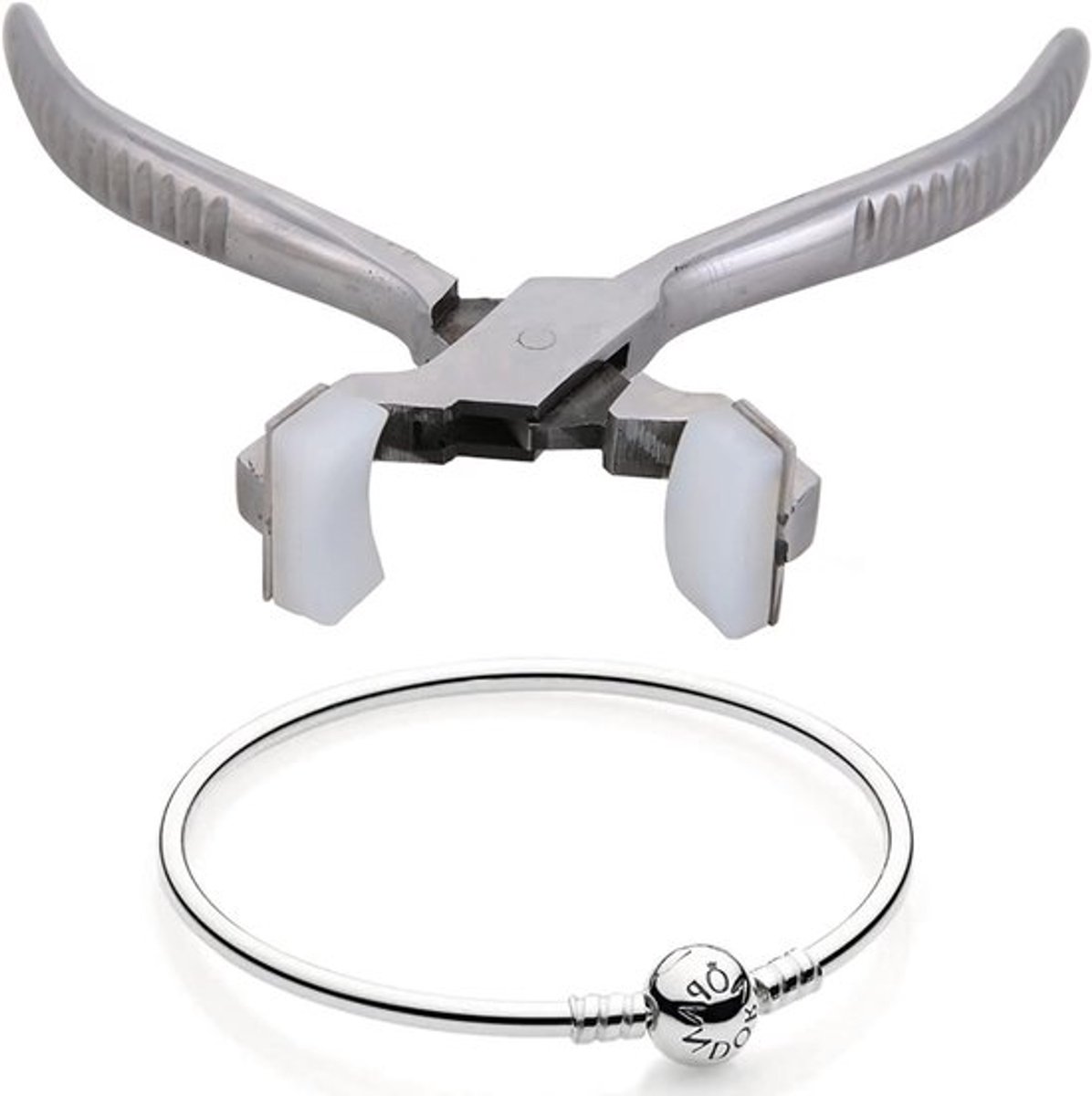 Ringbuiggereedschap voor Sieradenreparatie - Nylon Ring Buigtang voor Armband Vormgeving en Lente Buigen