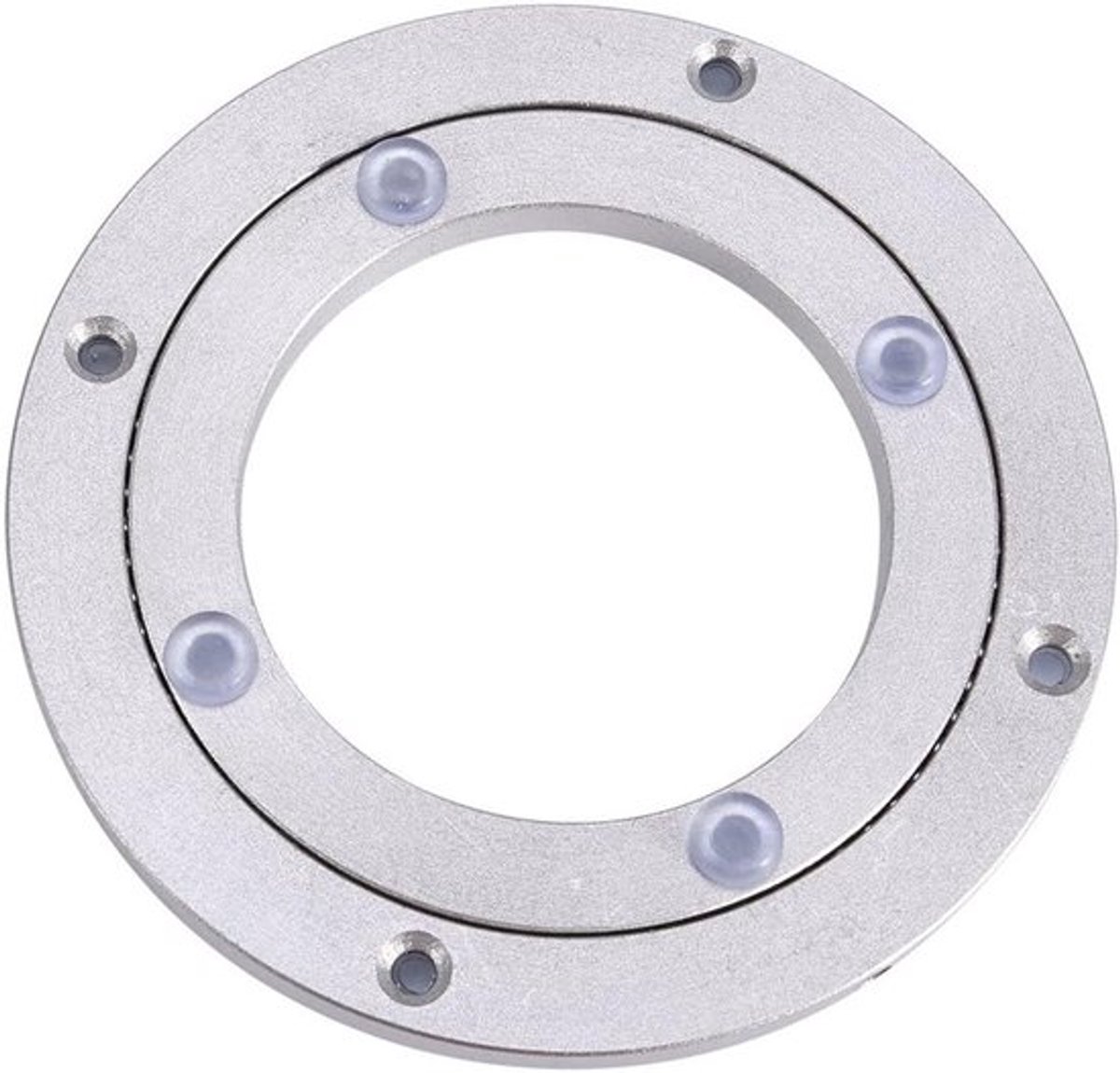 Draaiplateau van Aluminium, 10 cm, Robuuste Draaischijf voor Tafelgebruik, Taartdecoratie en TV Ondersteuning