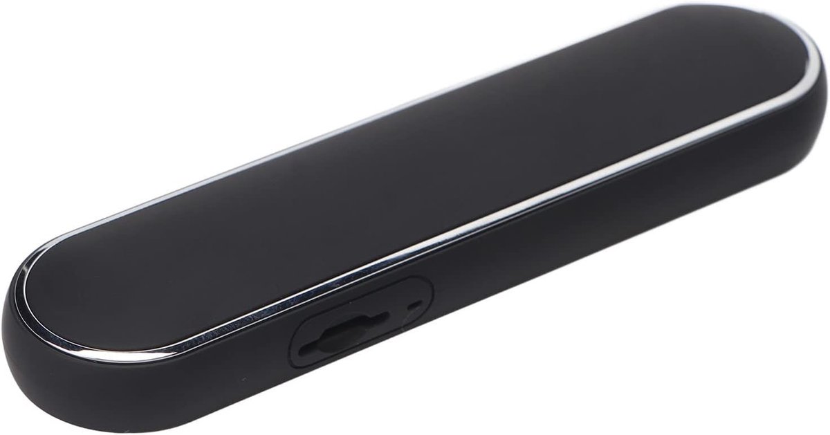 SnelShoppen - Draadloze Kussen Speaker, Wit Geluid Machine, Beengeleiding Onder Kussen Speaker met Ingebouwde 400mAh Batterij voor Thuisgebruik (Zwart