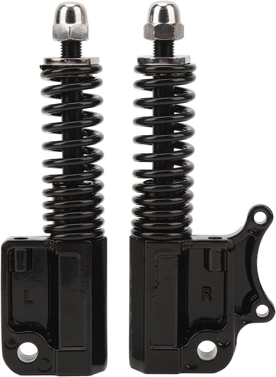 SnelShoppen - 2 Stuks Elektrische Scooter Schokdemper 200 Mm M 12 Hydraulische Vering Voor Elektrische Fietsaccessoire, Hoogwaardige Schokabsorptie