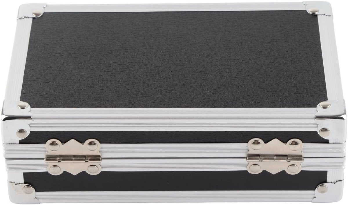 SnelShoppen - Tattoo Machine Opbergdoos, Aluminium Draagbare Multifunctionele Harde Duurzame Koffer voor Make-up Gereedschappen, Sieraden en Meer - Ru