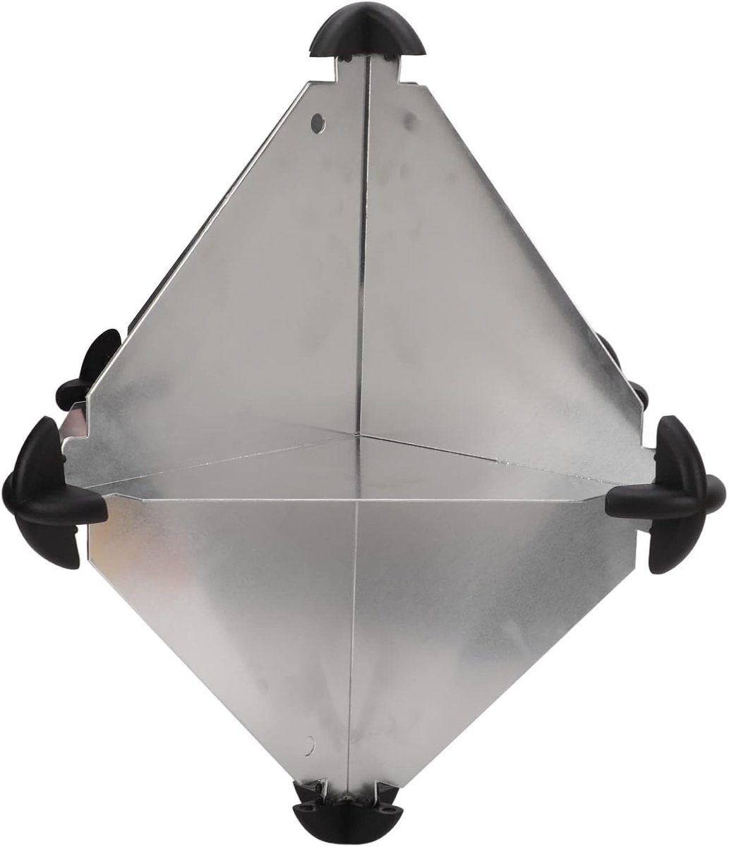 SnelShoppen - 10 Stuks Octagonale Aluminium Radar Reflectoren 12x12 Inch Voor Zeilboten en Motorboten - Hoogwaardige Reflectoren voor Veiligheid op Wa