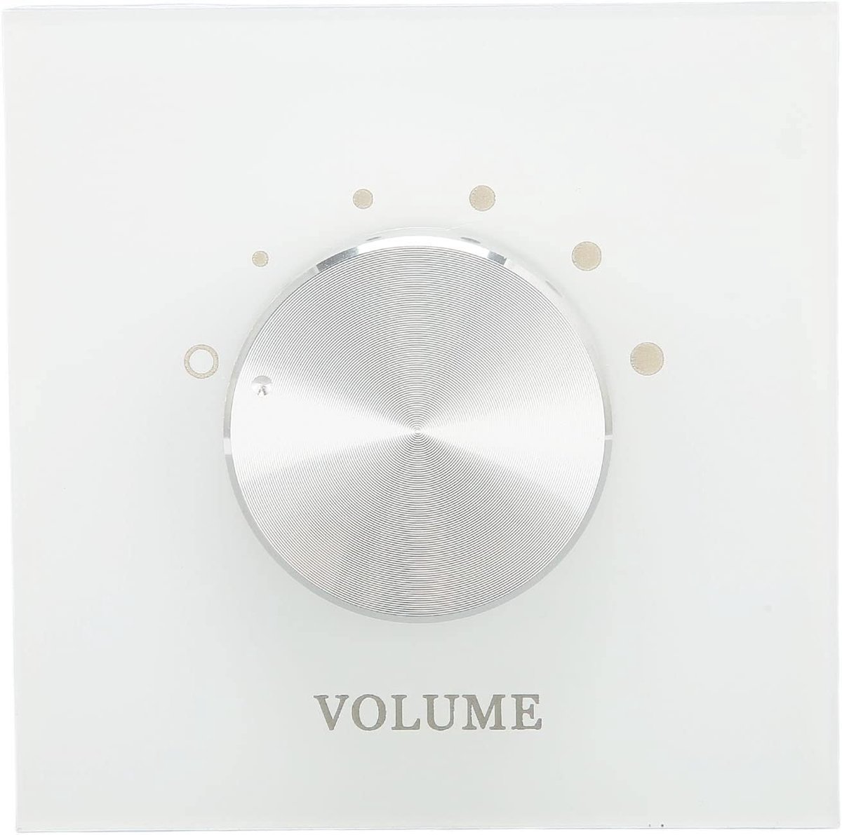 SnelShoppen - In Wall Volume Control - Slimme Home Volume Regelaar - 5-niveaus Aanpasbare Geluidsregeling - Wandmodel voor Twee Kanaal Stereo Achtergr