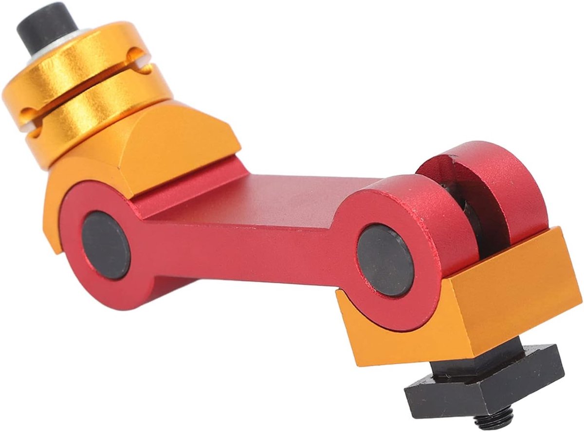 SnelShoppen - CNC-werkstoplocator Freesstoplocator Lichtgewicht Nauwkeurige Verstelbare Duurzame CNC-bewerkingsgereedschappen voor T-sleuf