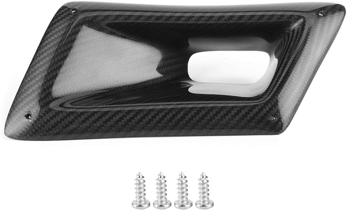 SnelShoppen - Fydun 350Z Luchtinlaat Ventilatie Carbon Fiber Bumper Accessoire Links Voor 350Z Z33 2003 - Hoge Kwaliteit 3K Glanzend Carbon Fiber
