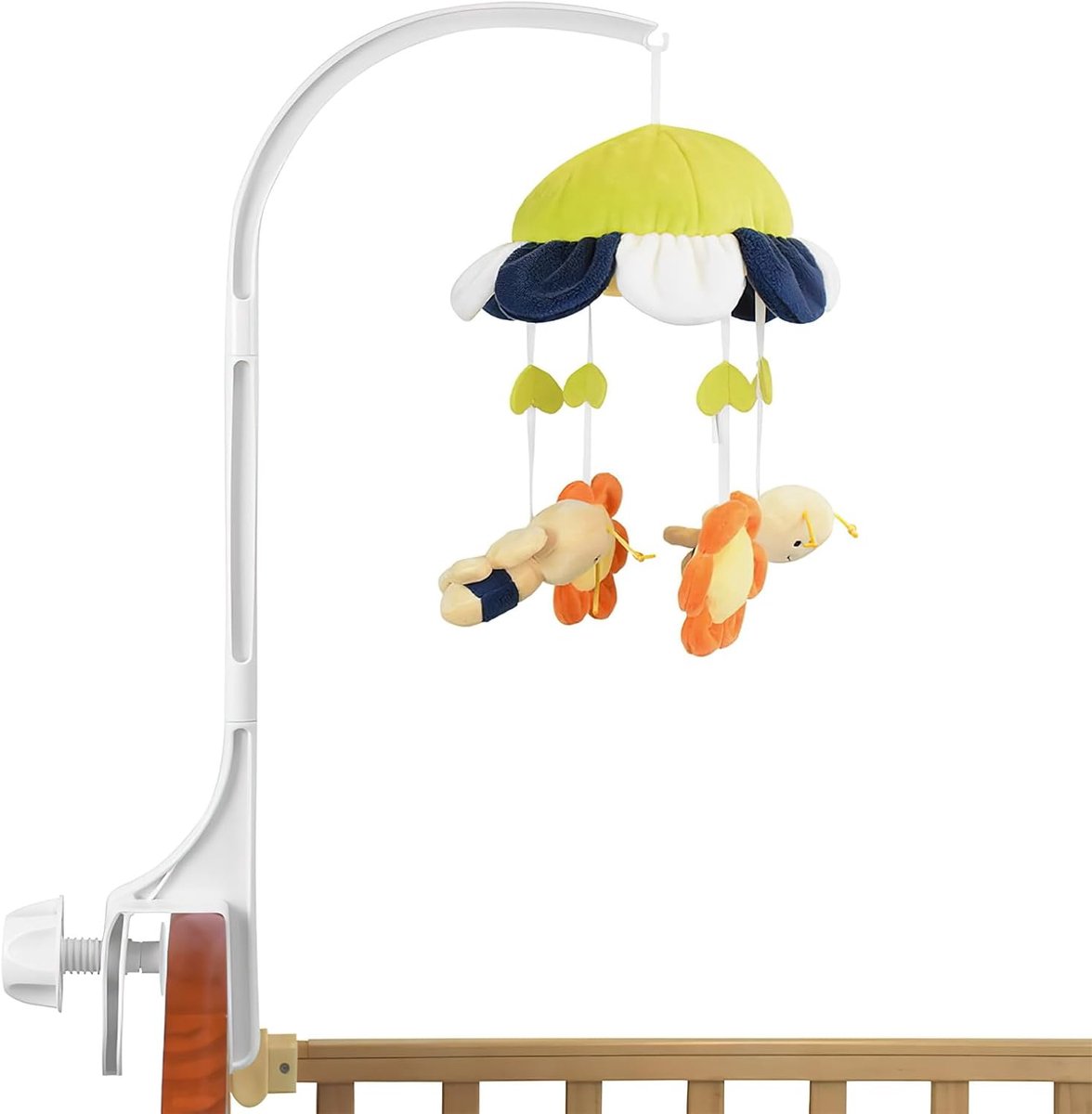 Mobiele houder 61 cm - frame stang - voor babybed - creëert rustgevende sfeer - SnelShoppen