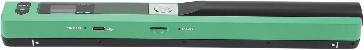 SnelShoppen - Draagbare Handscanner voor Foto's en Documenten, 3 Resoluties, Eenvoudig in Gebruik, Ondersteunt Meerdere Bestandsformaten, Goede Compat