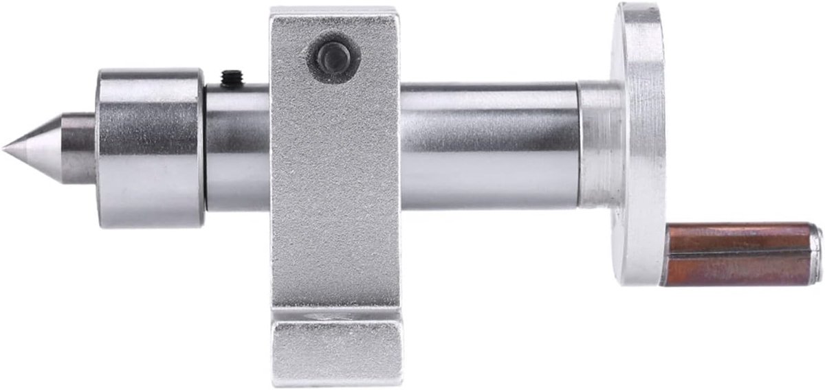 SnelShoppen - Draaibank Machine Draaikop 10×9×2 voor Draaibank met Dubbel Lager Leven Centrum Voor DIY Onderdelen voor Houtbewerking en Miniatuur Auto